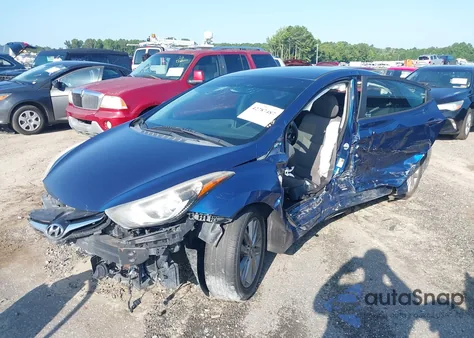 2015 Hyundai Elantra Se z USA, uszkodzony, nr VIN 5NPDH4AE4FH615528
